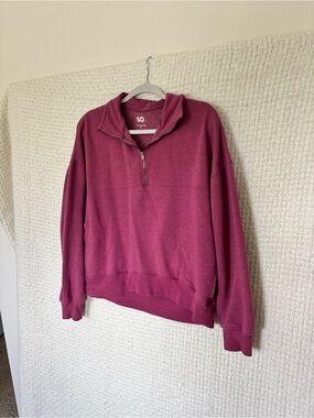 Magenta Quarter Zip